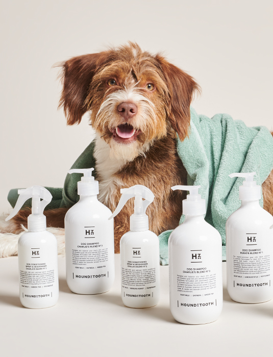 houndztooth grooming products for dogs