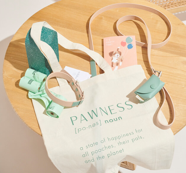 A fashionable tote bag with essentials.