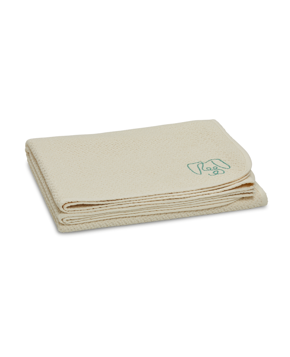Shop Now At Pawness Organic Cotton Blanket White