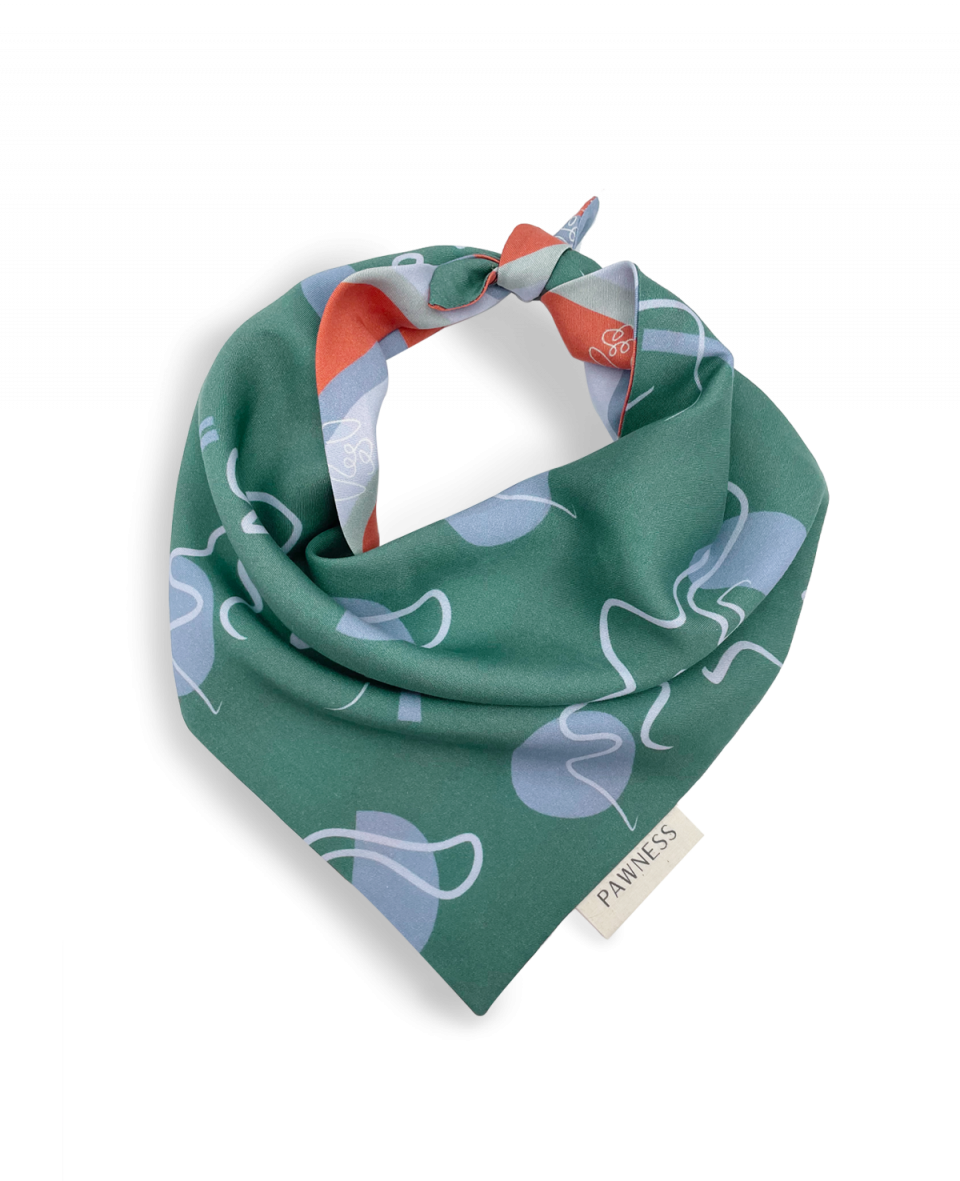 Shop At Pawness | All Natural Bandana - The Tail Wagger