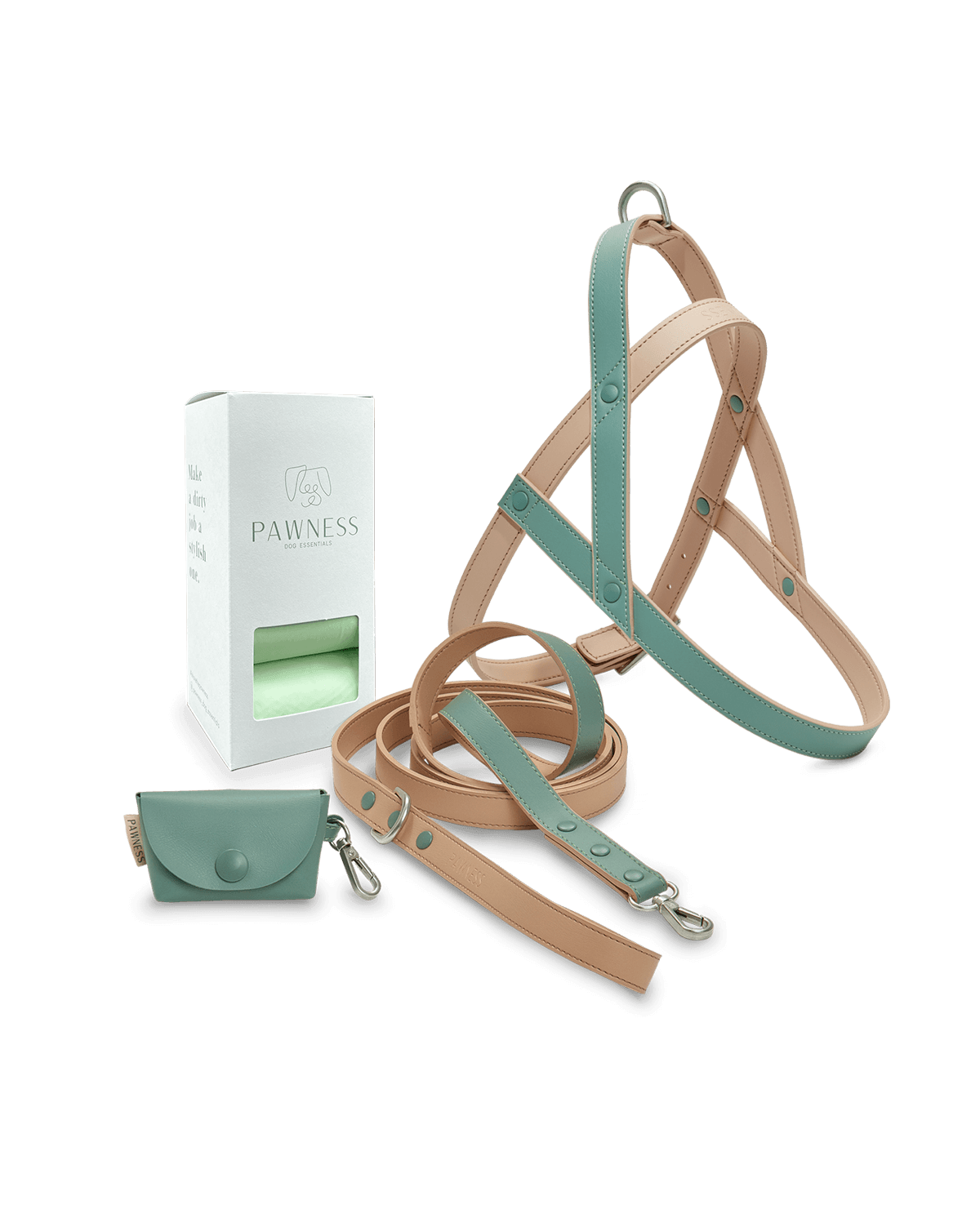 Walk Kit Harness Emerald