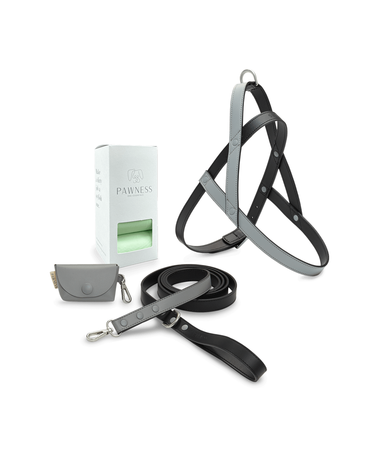 Walk Kit Harness Grey