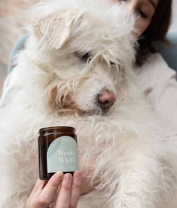 Scented candle loved by every dog lovers 