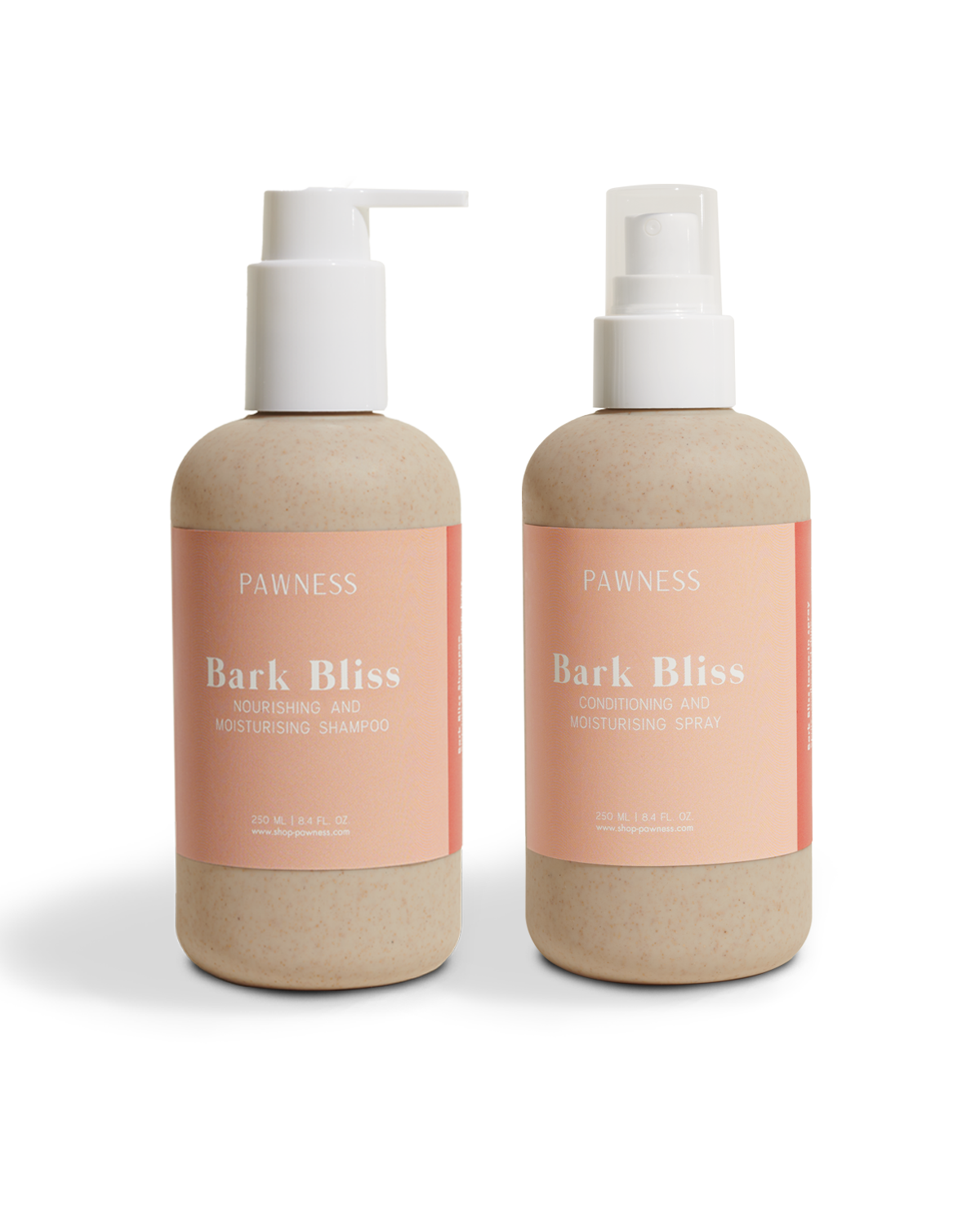 Two bottles of Back and Bliss body wash, one lavender scented and one eucalyptus scented.