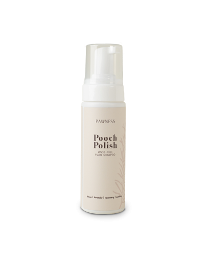 Rinse-free foam shampoo