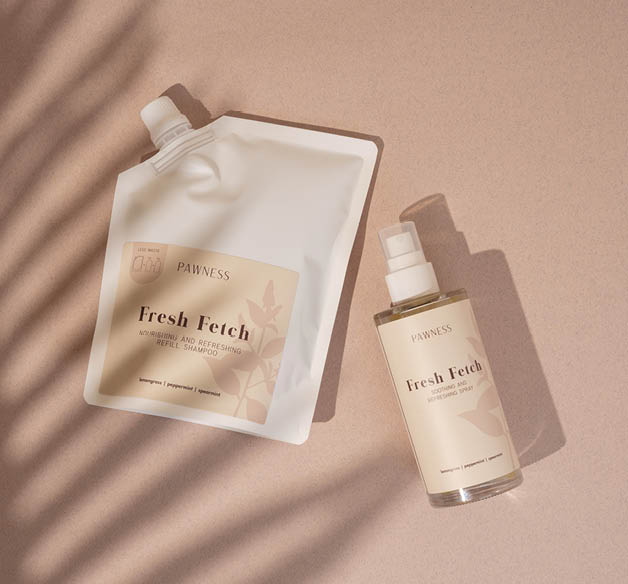 Fresh Fetch Set - bottle and pouch